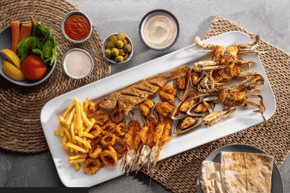 Seafood Platter at Bu Tafish