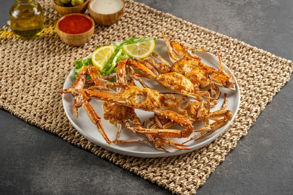 Crabs Seafood dish at Bu Tafish