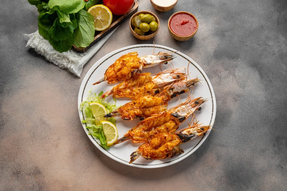 Prawns dish at Bu Tafish