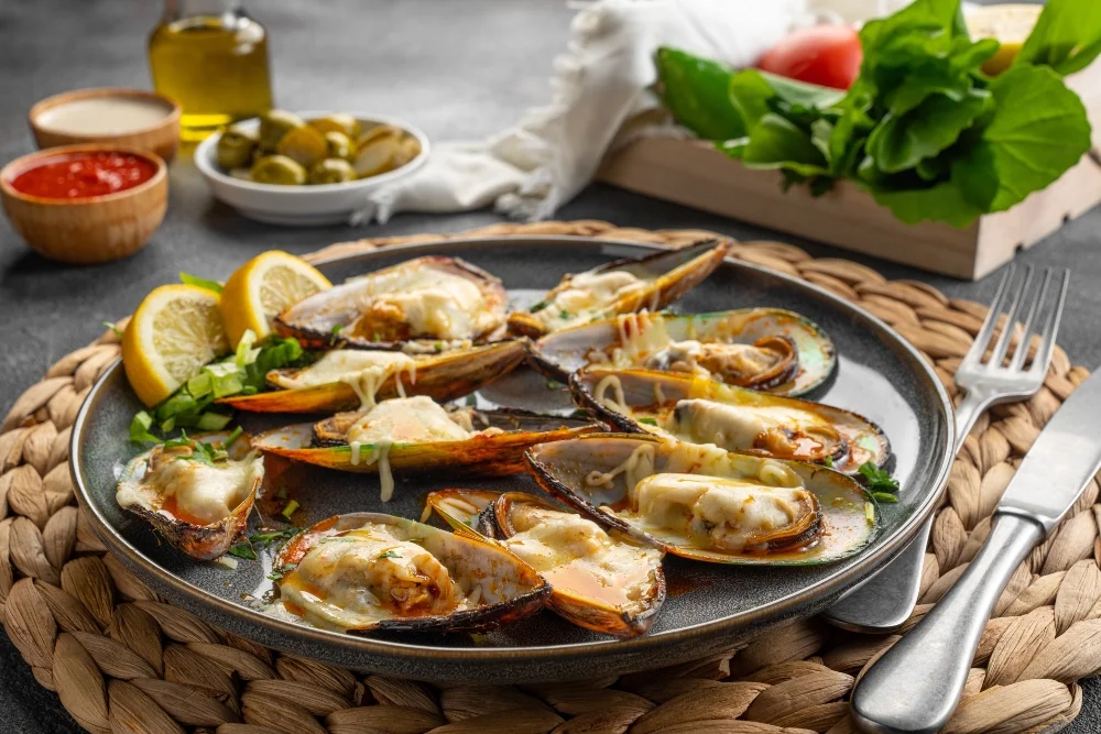 Seafood dish at Bu Tafish