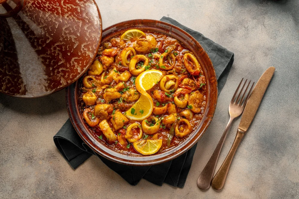 dinner dish at Bu TaFish